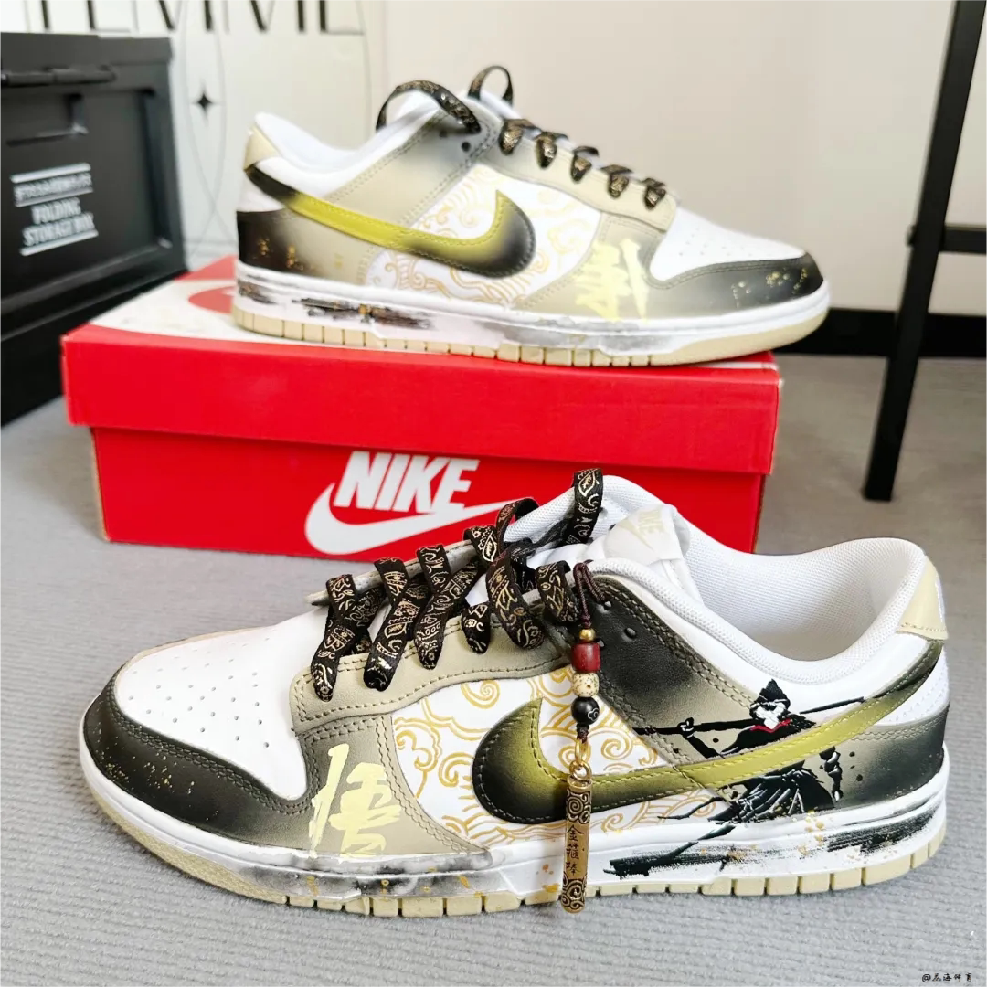 NikeDunk球鞋定制神话悟空低帮