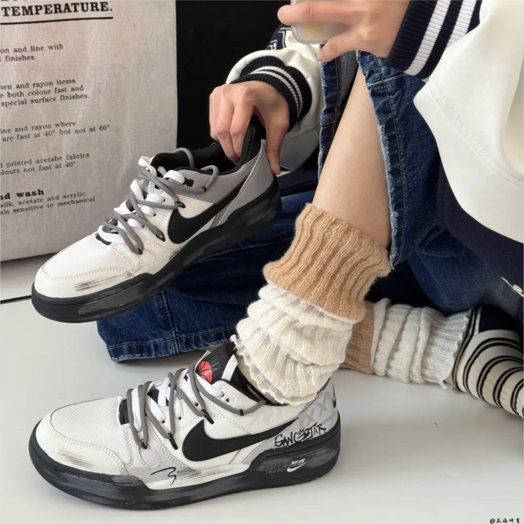 Nike球鞋定制复古男女低帮板鞋