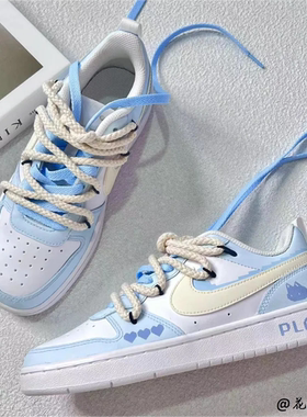Nike球鞋定制courtborough低帮