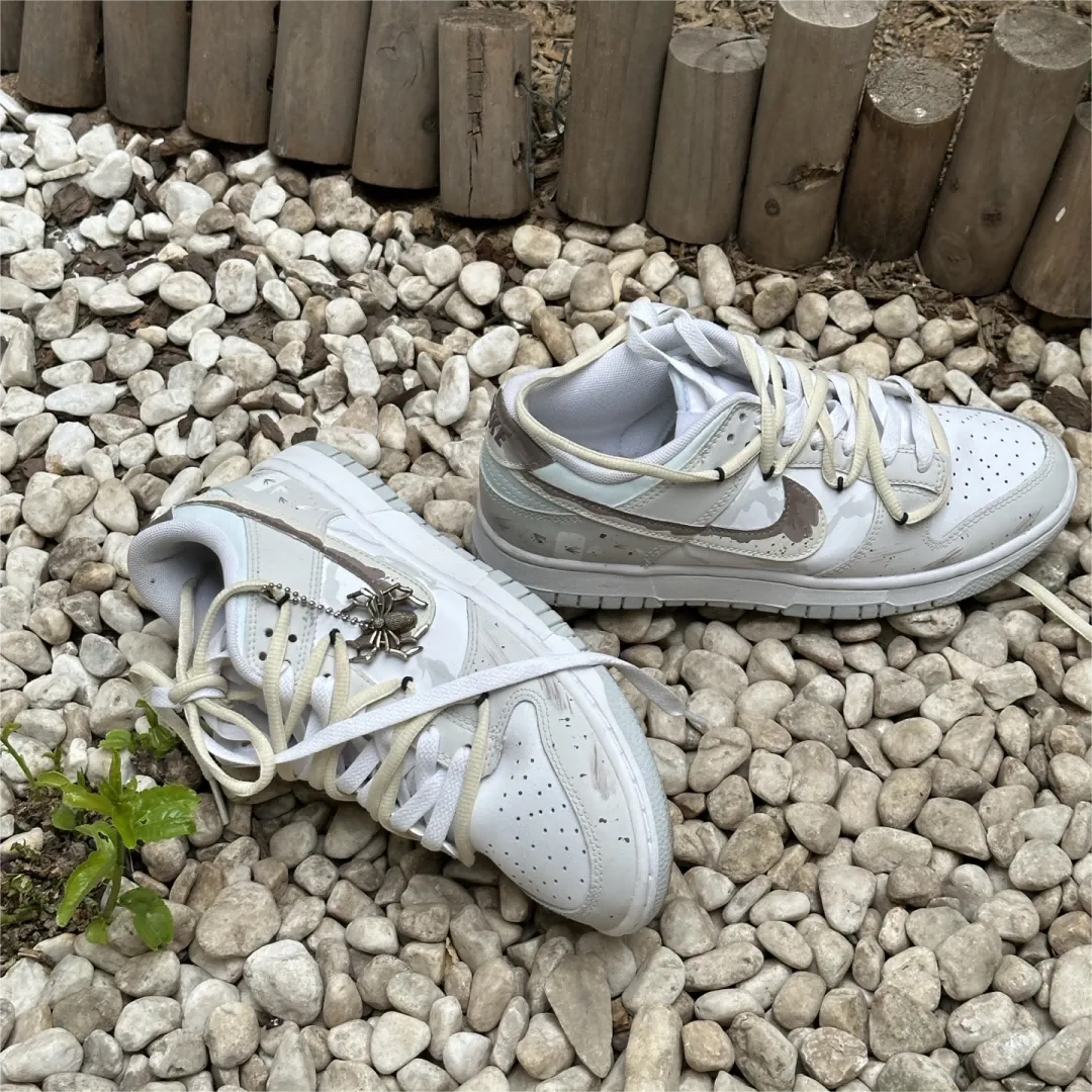 NikeDunkLow球鞋定制解构低帮