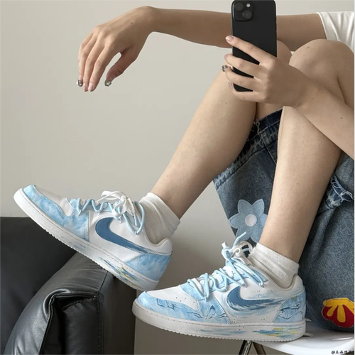 Nike球鞋定制闪电之子男低帮板鞋