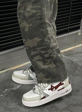NikeAirForce1球鞋定制中帮