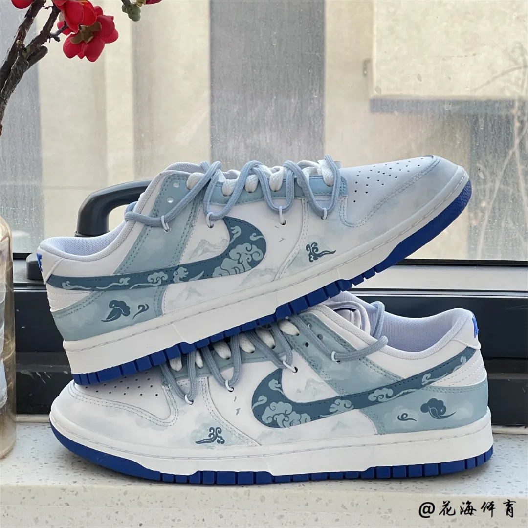 Nike球鞋定制dunk低帮板鞋
