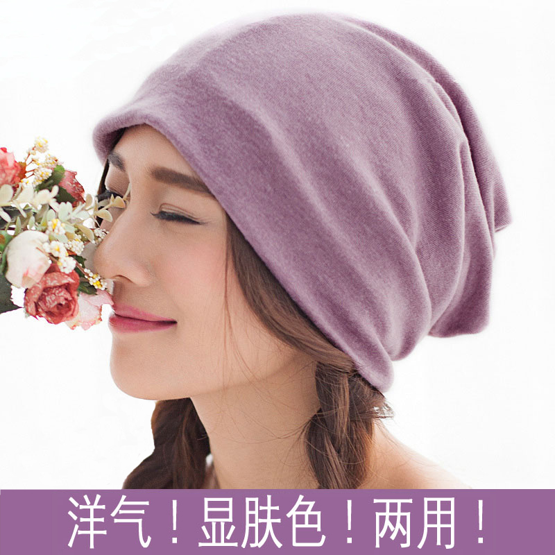 孕产妇春夏款两用大码围脖帽子