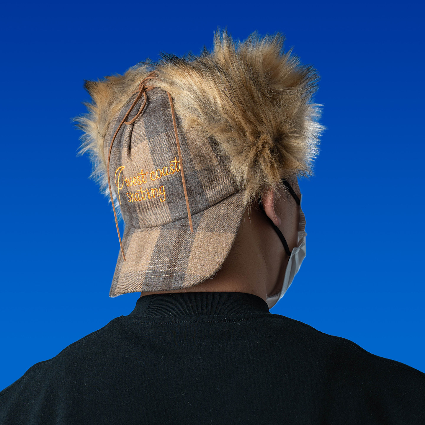 DABOE复古格子毛呢鸭舌帽子毛绒护耳保暖字母刺绣显瘦棒球帽,服饰配件/皮带/帽子/围巾,帽子,淘宝优惠券,粉丝福利购,淘宝优惠卷