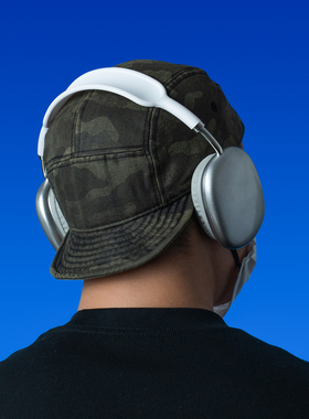 DABOE日系复古迷彩圆顶棒球帽男女短檐百搭户外休闲工装鸭舌帽