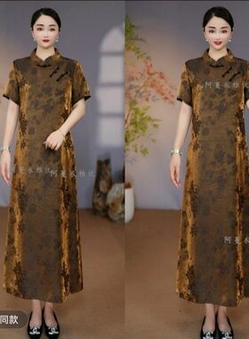 旗袍2025年新款复古民国蚀骨中国风年轻款少女日常国潮改良