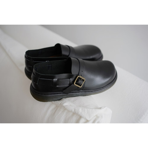 古苔皮鞋文艺复古舒适百搭