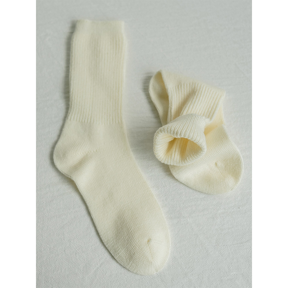 无骨缝制美利奴羊毛袜古苔超舒服