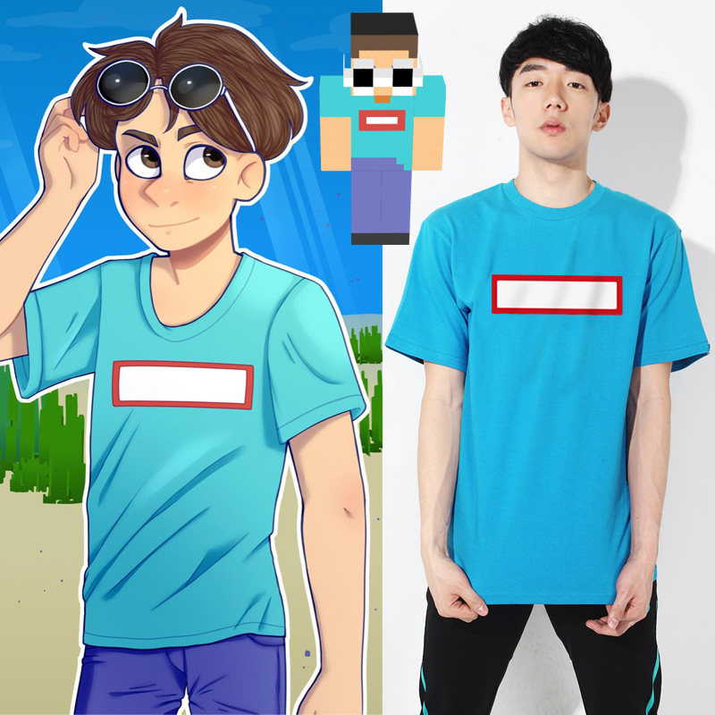 dream team smp衣服英国甜心georgenotfound 404 短袖t恤夏季上衣
