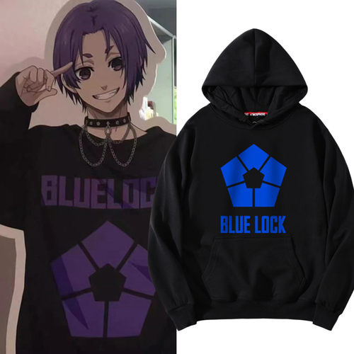 蓝色监狱御影玲王同款BLUE LOCK连帽卫衣女男春秋宽松百搭cos服装