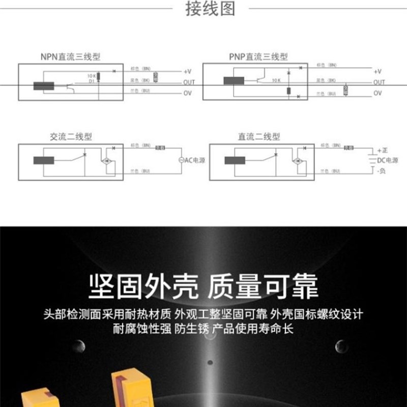 新款厂促E3SGS30E4 U槽型光电开关感应开关M限位传R感器三线NPN常