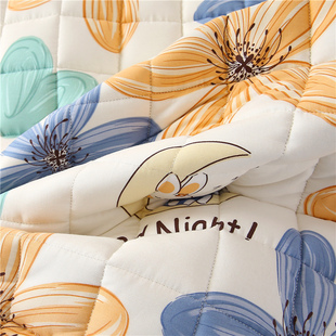 床单纯棉单件f蚊帐专用防滑款一米五床垫夏天夹棉加厚1米5被单床