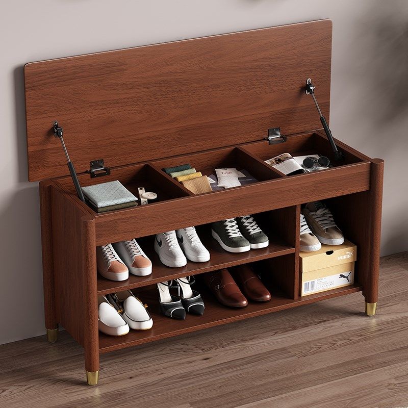 实木换鞋凳带储h物鞋柜现代简约长条凳可坐穿鞋凳子多层多功能鞋,住宅家具,换鞋凳,淘宝优惠券,粉丝福利购,淘宝优惠卷