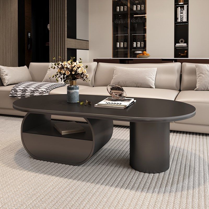 轻奢岩板茶几极简j椭圆形带抽屉现代简约高级感创意小户型家用茶,住宅家具,茶几,淘宝优惠券,粉丝福利购,淘宝优惠卷