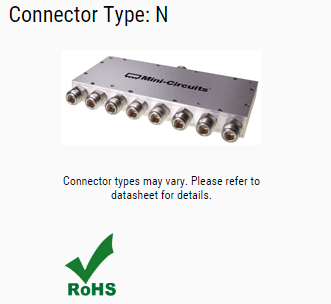 ZB8PD-8.4-N ZB8PD-8.4-S Mini-Circuits 原装现货