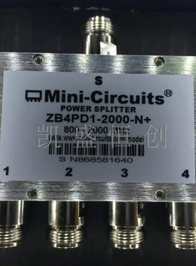 ZB4PD1-2000+ ZB4PD1-2000-N+ Mini-Circuits 原装现货