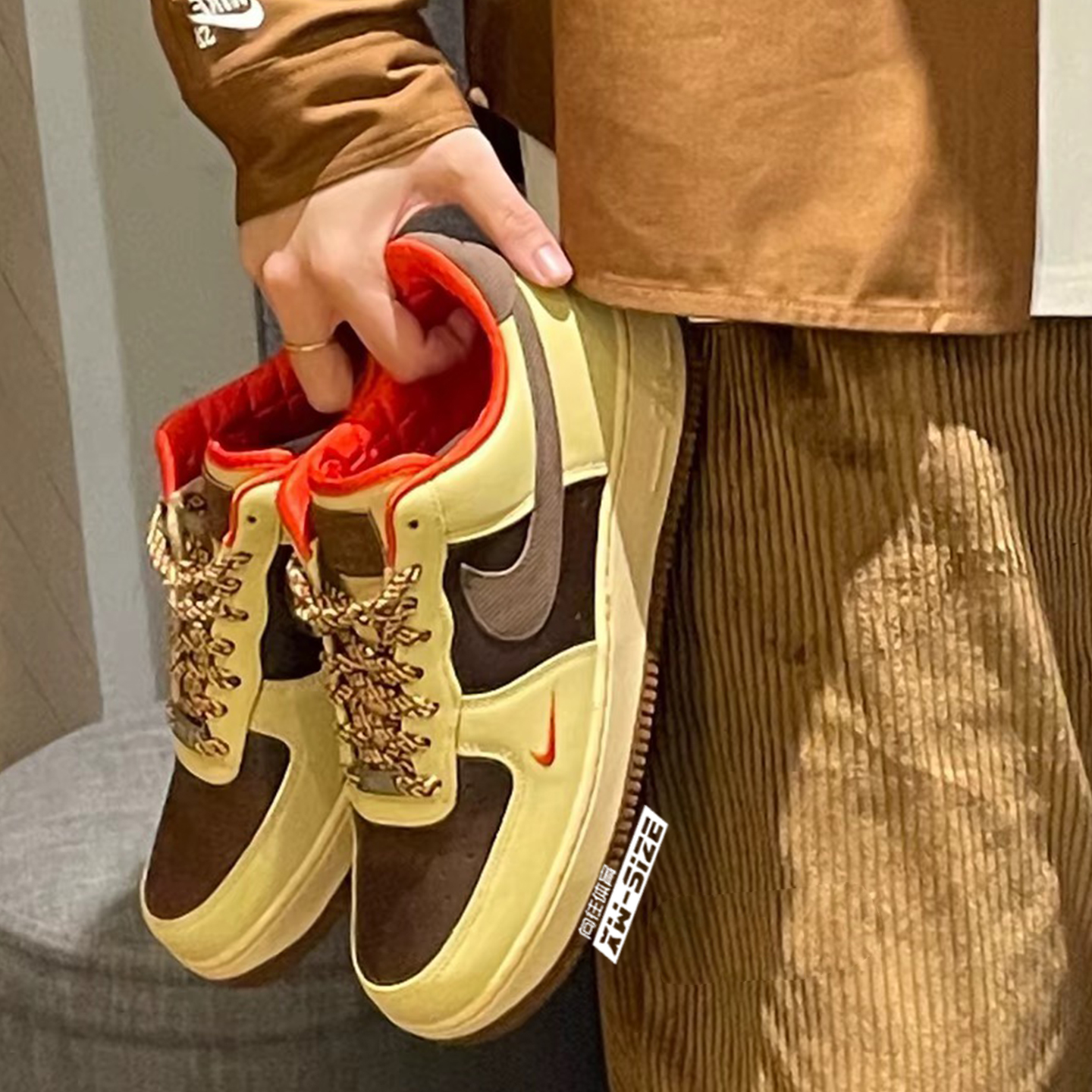 Nike耐克AF1空军低帮复古板鞋