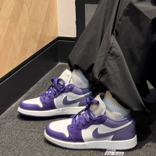 Jordan乔丹AJ1低帮休闲板鞋