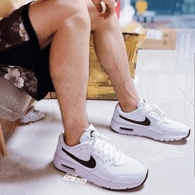 Nike缓震男子系带增高休闲鞋气垫