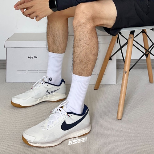 Nike耐克男子低帮透气网球运动鞋