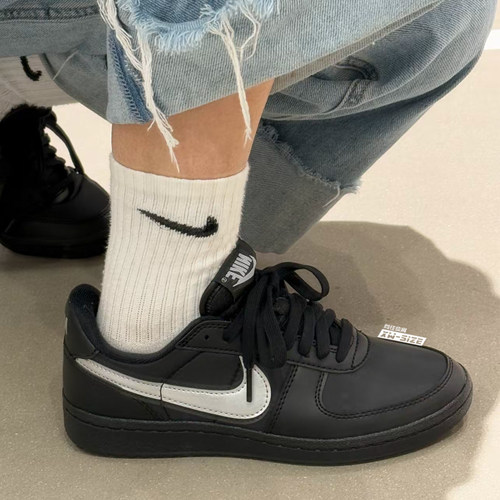 Nike耐克Field低帮黑白板鞋
