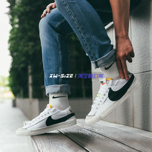 101 向往体育Nike耐克Blazer开拓者男子复古大logo休闲板鞋 DN2158