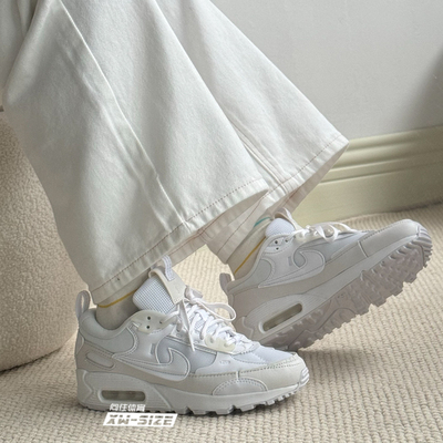 Nike耐磨女子系带气垫休闲鞋