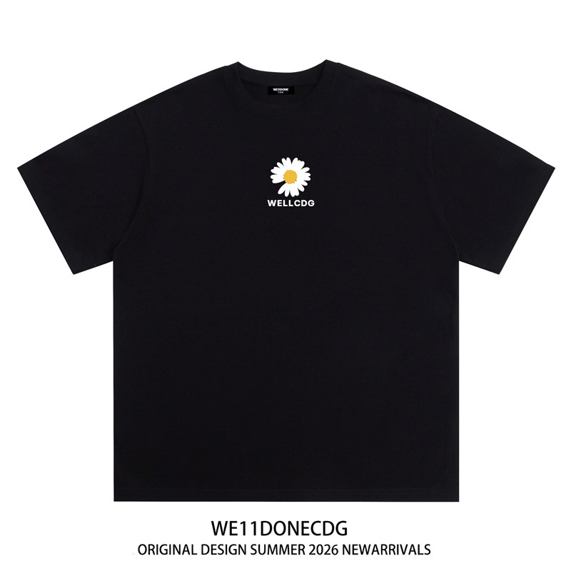 WE11DONECDG雏菊印花短袖t恤图片