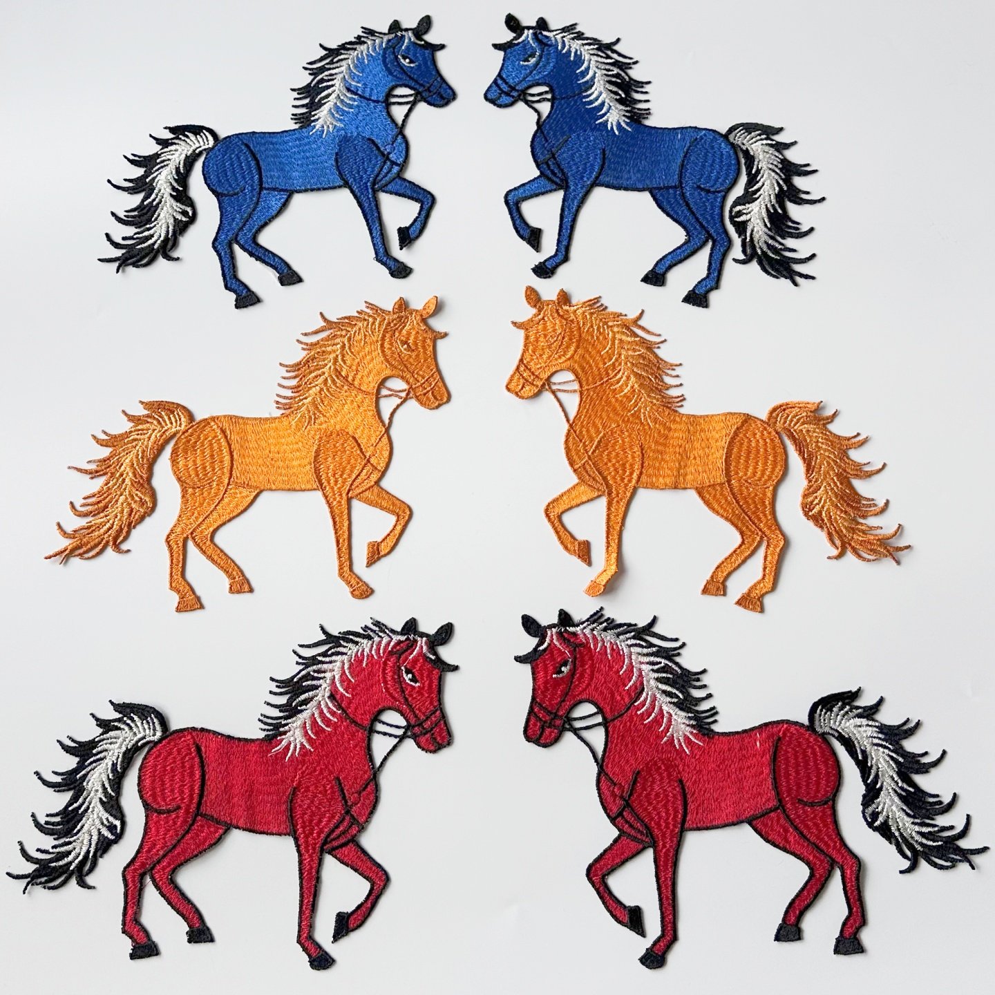 原创中国风马年刺绣布贴绣花补丁片外套衣服裙装饰辅料手工缝DIY,居家布艺,布贴,淘宝优惠券,粉丝福利购,淘宝优惠卷