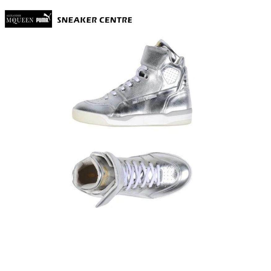 Puma OG x AMQ MOVE MID 彪马黑标限量高帮全牛皮 液态银 原3399