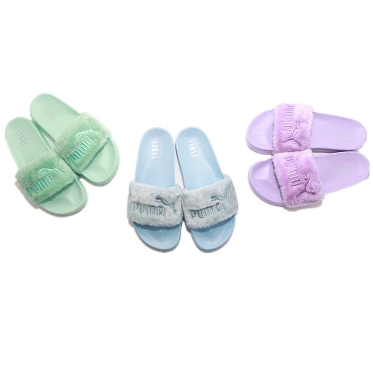 F/ENTY  Puma by RR FUR Slide 蕾  限量毛毛拖鞋