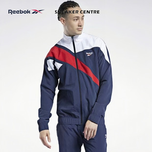 Reebok Classics Vector 锐步联名款拉链立领长袖运动夹克外套