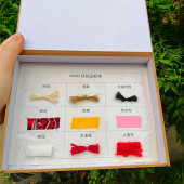 49003木盒纺织品标本 各种教学生物标本模型切片厂家直销规格齐全