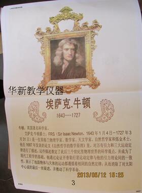 科学史人物挂图  小学科学教学挂图 59007 21幅