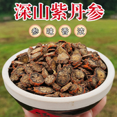 深山紫丹参片山区丹参整条干条野外生长正宗无硫药材泡茶可磨粉