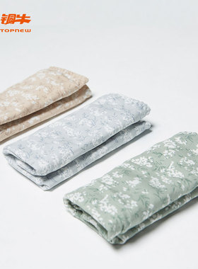 Topnew/铜牛棉氨弹力女士三角裤（3条装）棉氨印花内裤女VC035