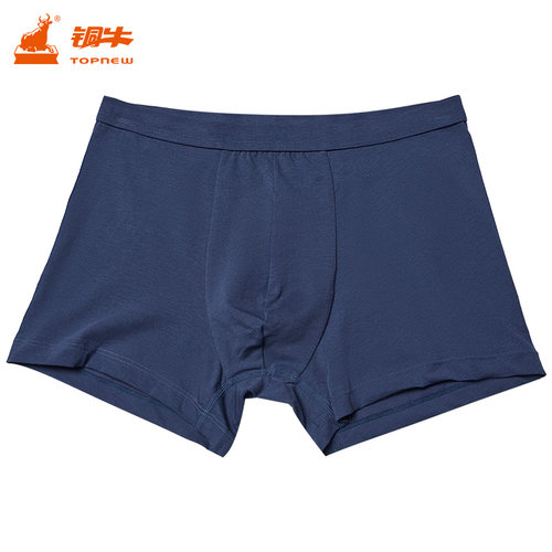 铜牛内裤平脚裤棉氨精梳棉