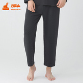 铜牛斜格提花暖棉家居男裤 NK128 家居裤 秋冬男士 睡裤