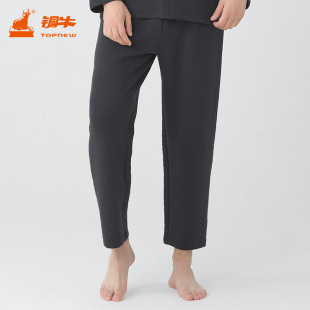 家居裤 睡裤 NK128 秋冬男士 铜牛斜格提花暖棉家居男裤