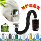 防毒面具氯气氯化氢氨气硫化氢一氧化碳沼气甲醛有机气体全面罩新