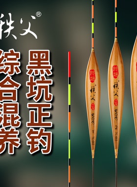 南北浮漂碳化芦苇漂秩父心阳纪念作TC-003高灵敏综合粗尾醒目浮标