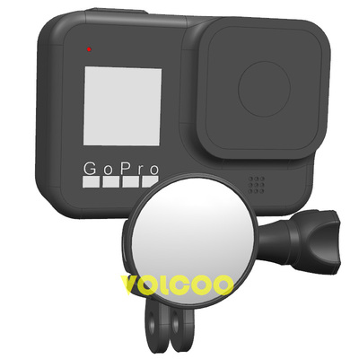适用gopro翻转屏前置自拍取景器
