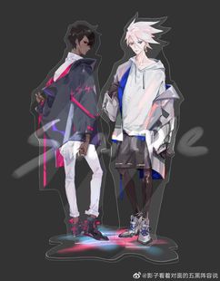 FGO周边印度兄弟迦尔纳阿周那时装立牌亚克力立牌摆件FATE周边