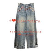 达衣岩2025秋款 节里野餐之二799 季 牛仔裤 DAYA230689在风吹麦浪