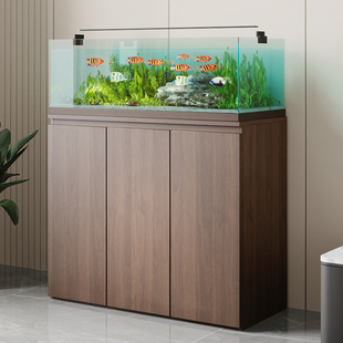 鱼缸柜底柜客厅简易小型家用水族馆专用定制柜承重放置柜鱼缸架子