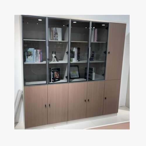 书柜LDR8系新品驰奥834二门办公室柜文件柜资料柜800*400*2000mm