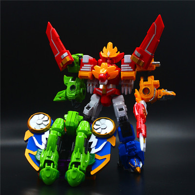 男孩变形玩具五合体HYPERWIZ