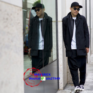 .春夏不对称低裆西裤LT拍款吊裆