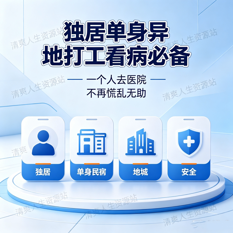 独自看病流程清单避坑攻略图片